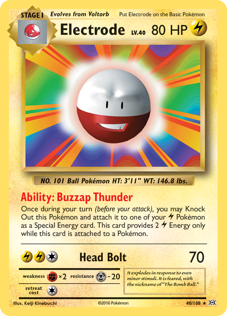 Electrode (40/108) [XY: Evolutions] 