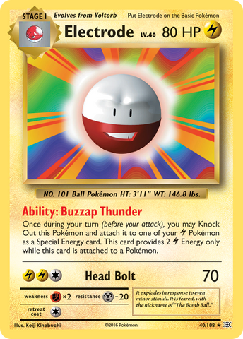 Electrode (40/108) [XY: Evolutions] 