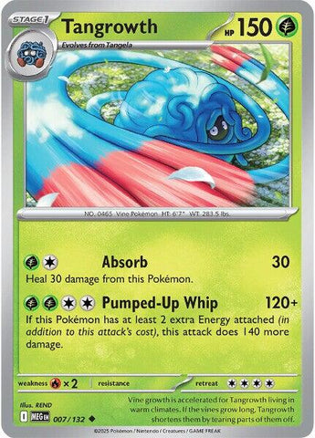 Tangrowth (007/132) [Mega Evolutions: Base Set] 