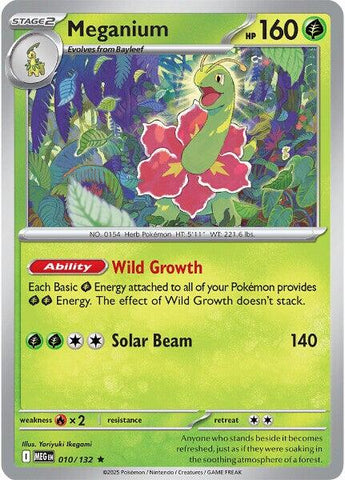 Meganium (010/132) [Mega Evolutions: Base Set] 