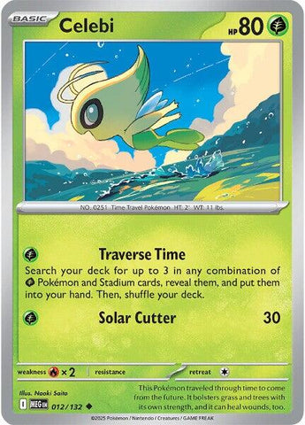 Celebi (012/132) [Mega Evolutions: Base Set] 
