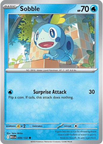 Sobble (039/132) [Mega Evolutions: Base Set] 