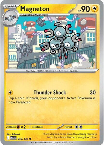 Magneton (046/132) [Mega Evolutions: Base Set] 
