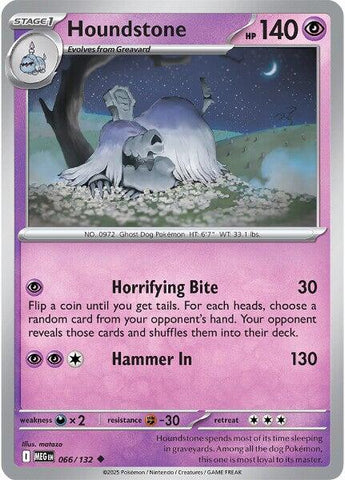 Houndstone (066/132) [Mega Evolutions: Base Set] 