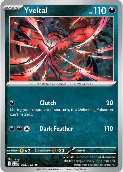Yveltal (088/132) [Mega Evolutions: Base Set] 
