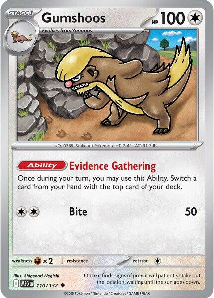 Gumshoos (110/132) [Mega Evolutions: Base Set] 