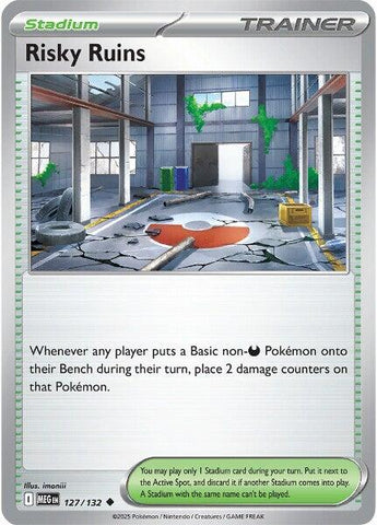 Risky Ruins (127/132) [Mega Evolutions: Base Set] 