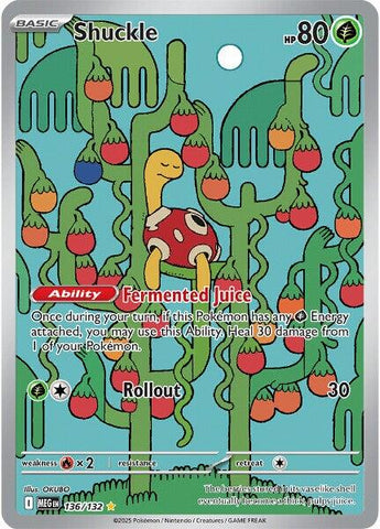 Shuckle (136/132) [Mega Evolutions: Base Set] 