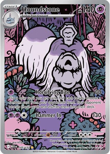 Houndstone (145/132) [Mega Evolutions: Base Set] 