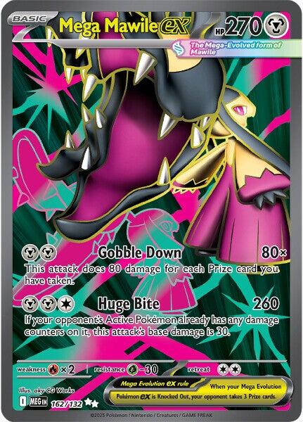 Mega Mawile ex (162/132) [Mega Evolutions: Base Set] 