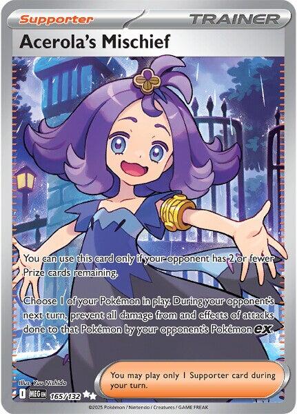 Acerola's Mischief (165/132) [Mega Evolutions: Base Set] 
