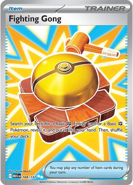 Fighting Gong (168/132) [Mega Evolutions: Base Set] 
