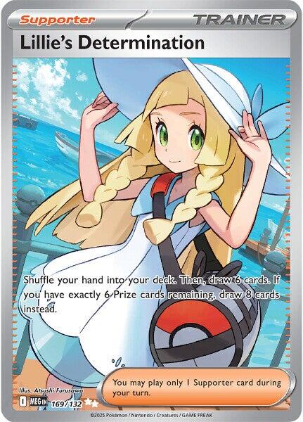 Lillie's Determination (169/132) [Mega Evolutions: Base Set] 