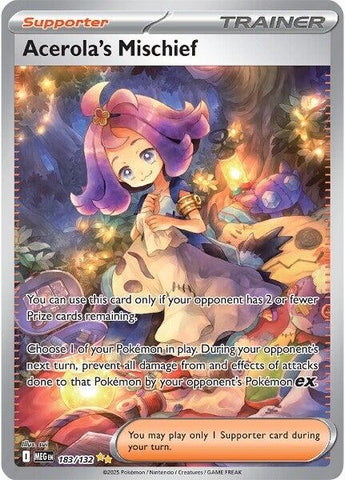 Acerola's Mischief (183/132) [Mega Evolutions: Base Set] 