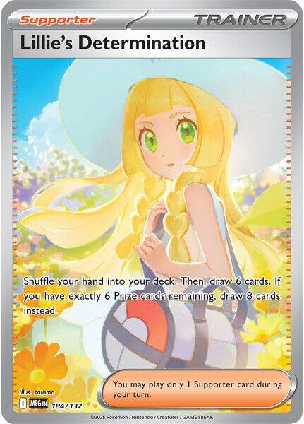 Lillie's Determination (184/132) [Mega Evolutions: Base Set] 