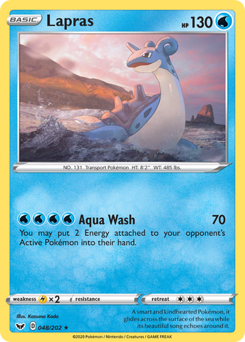 Lapras (048/202) [Sword &amp; Shield: Base Set] 