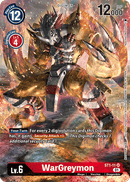 WarGreymon [ST1-11] (Premier Event) [Starter Deck: Gaia Red Promos] 