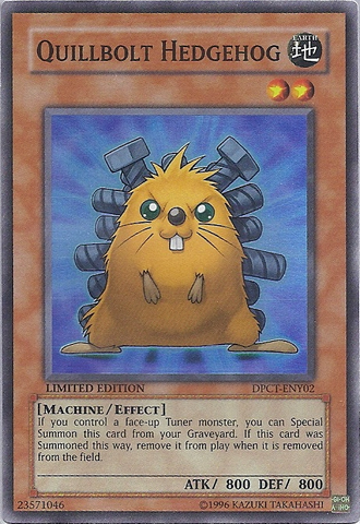Quillbolt Hedgehog [DPCT-ENY02] Super Rare 