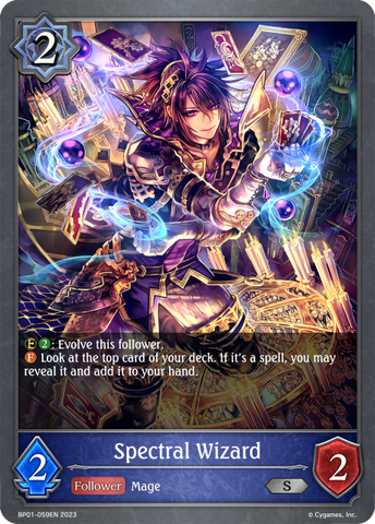 Spectral Wizard (BP01-059EN) [Advent of Genesis] 