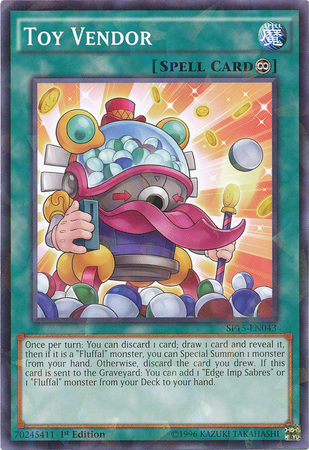 Toy Vendor [SP15-EN043] Shatterfoil Rare 