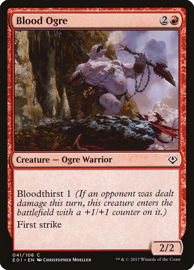 Blood Ogre [Archenemy: Nicol Bolas] 