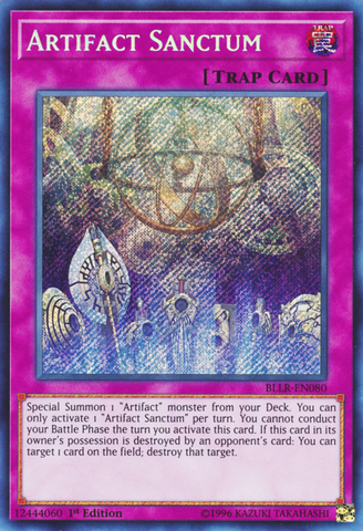 Artifact Sanctum [BLLR-EN080] Secret Rare 