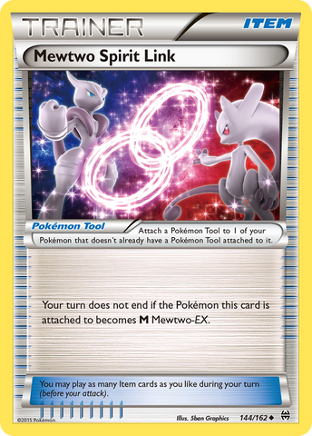 Mewtwo Spirit Link (144/162) [XY: BREAKthrough] 