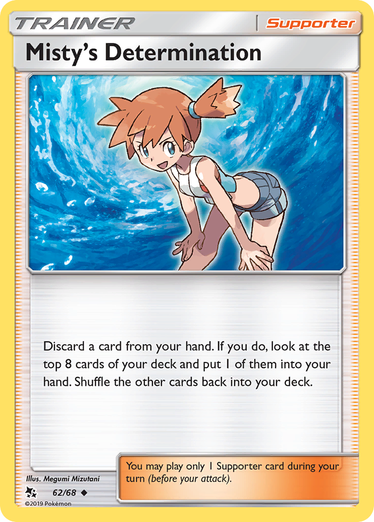 Misty's Determination (62/68) [Sun &amp; Moon: Hidden Fates] 