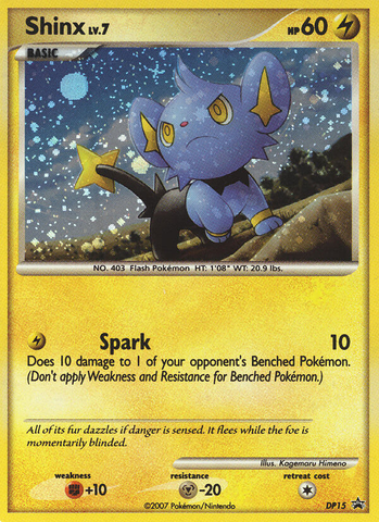 Shinx (DP15) [Diamond &amp; Pearl: Black Star Promos] 