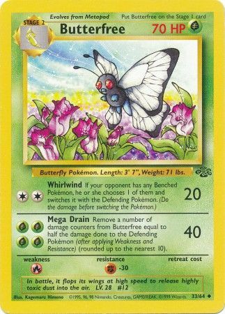 Butterfree (33/64) [Jungle Unlimited] 