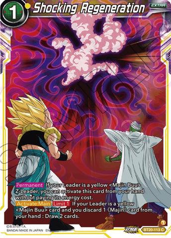 Shocking Regeneration (BT20-113) [Power Absorbed] 