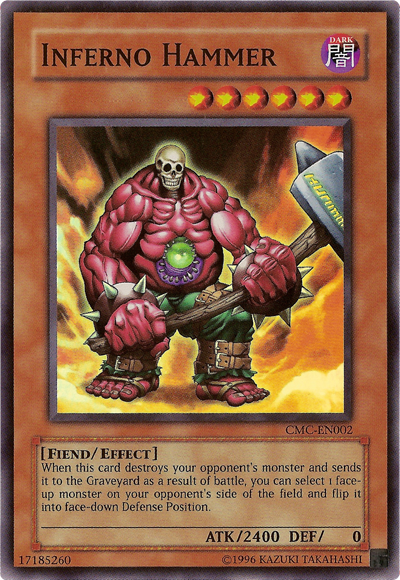 Inferno Hammer (Capsule Monster Coliseum) [CMC-EN002] Super Rare 