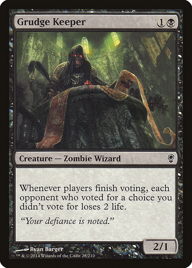 Grudge Keeper [Conspiracy] 