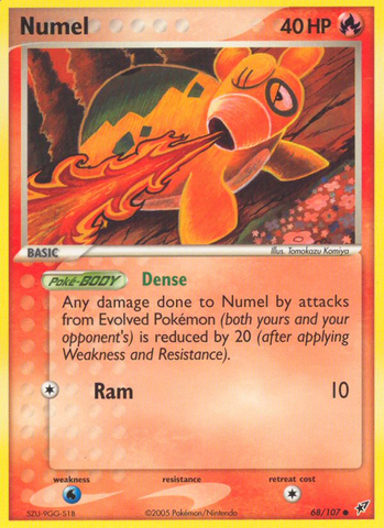 Numel (68/107) [EX: Deoxys] 