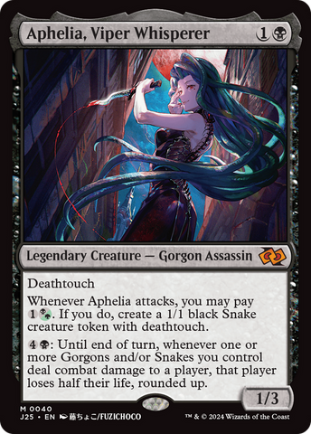 Aphelia, Viper Whisperer (Anime) [Foundations Jumpstart] 