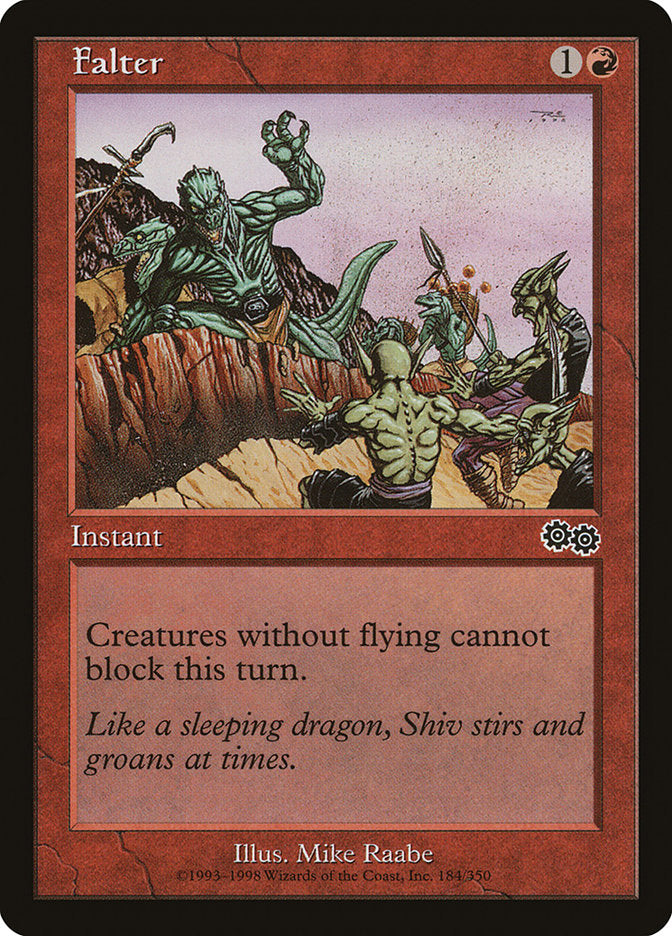 Falter [Urza's Saga] 