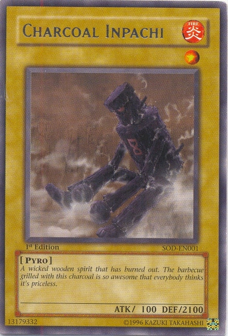 Charcoal Inpachi [SOD-EN001] Rare 
