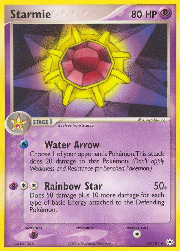 Starmie (49/101) [EX: Hidden Legends] 