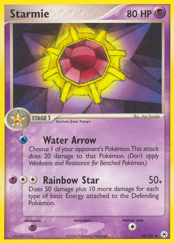 Starmie (49/101) [EX: Hidden Legends] 
