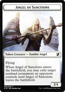 Angel of Sanctions // Horror Double-Sided Token [Order 2019 Tokens] 