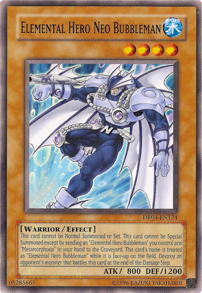 Elemental Hero Neo Bubbleman [DR04-EN124] Common 