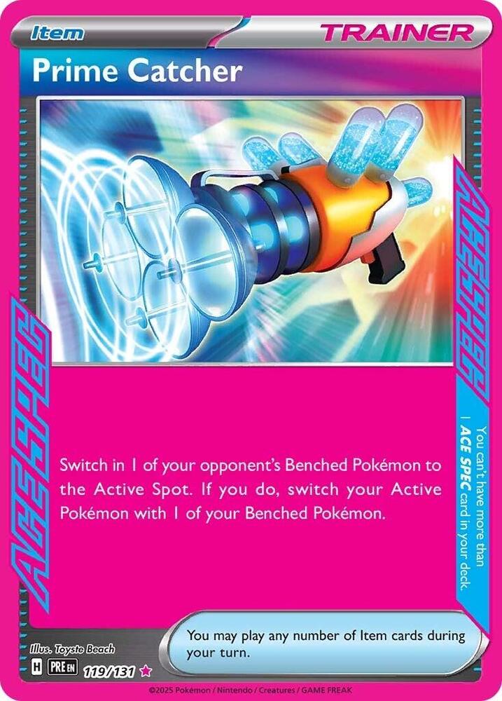 Prime Catcher (119/131) [Scarlet &amp; Violet: Prismatic Evolutions] 
