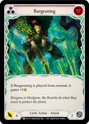 Burgeoning (Red) [ELE134] (Tales of Aria) 1st Edition Rainbow Foil 