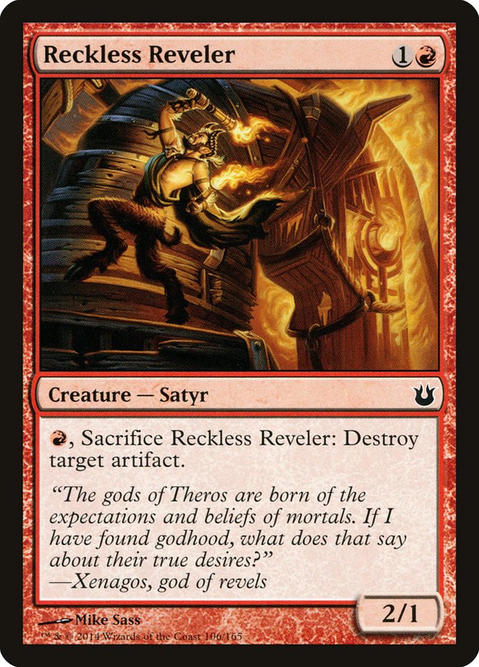 Reckless Reveler [Born of the Gods] 