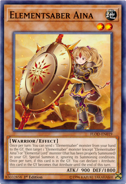Elementsaber Aina [FLOD-EN019] Common 