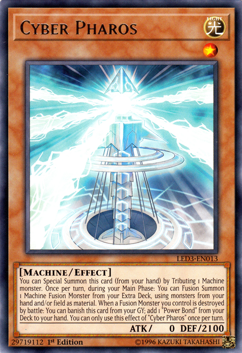 Cyber ​​Pharos [LED3-EN013] Rare 