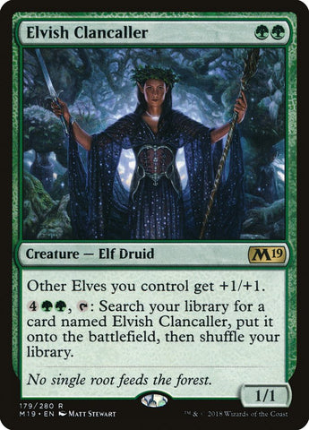 Elvish Clancaller [Core Set 2019] 
