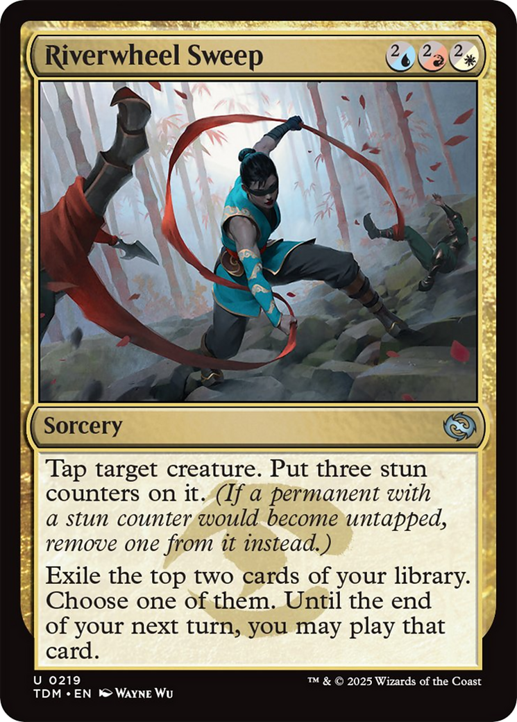 Riverwheel Sweep [Tarkir: Dragonstorm] 