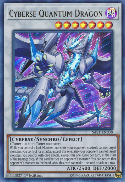 Cyberse Quantum Dragon [SAST-EN038] Ultra Rare 