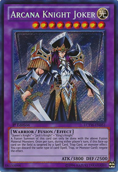 Arcana Knight Joker [LCYW-EN051] Secret Rare 